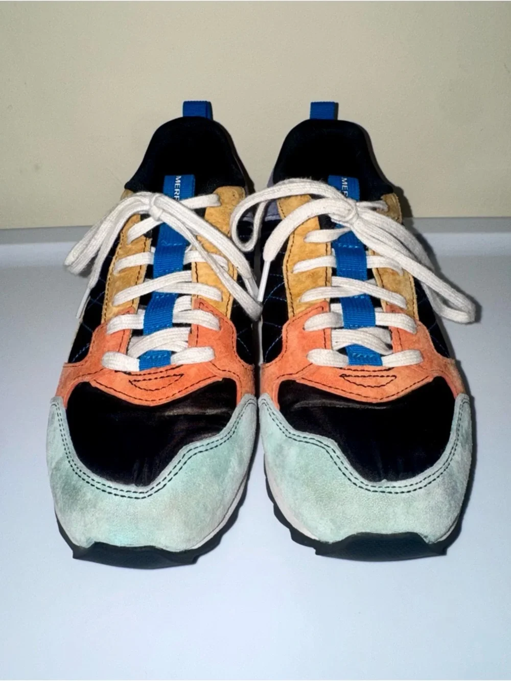 Merrell Alpine 83 Suede Colorblock Retro Sneakers - Picture 2 of 14